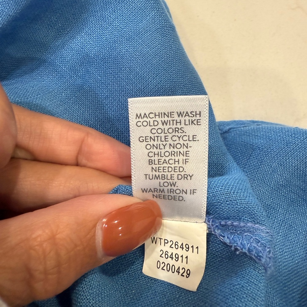 EUC - J. Jill Love Linen Tunic - LARGE - Picture 4 of 6